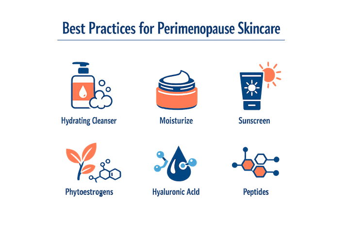 Best practices for perimenopause skincare