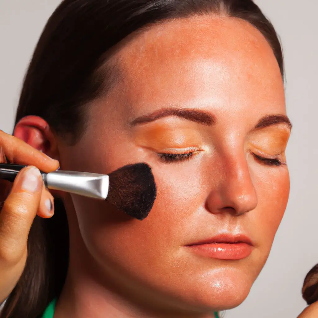 Mineral Fusion SPF 30 Brush on Sun Defense Powder Review Sunscreen Reapplication over Makeup